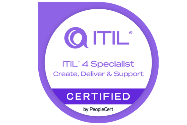 ITIL® 4 Specialist: Create, Deliver & Support Course & Examination